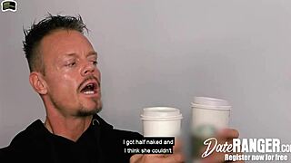 coffee date turns into blowjob and fuck with april paisley