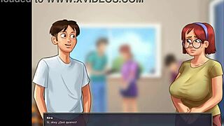 summertime saga cap 72 with curvy science teacher