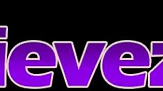 Perv pounds petite teen in doggy before feeding her pussy