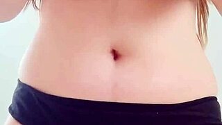 Hot Massage of BIG COWBOY BOOBS in Black Bikini - DepravedMinx!