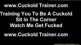 Watch my man stretch my tight pussy wide open now