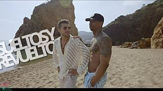 Two broke friends try anime porn