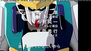 After War Gundam X opening theme first and second versions!