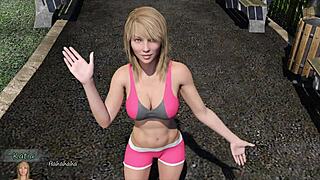 Big city pleasures katia john stares at blonde boobs