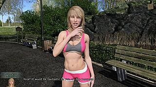 Big city pleasures katia john stares at blonde boobs