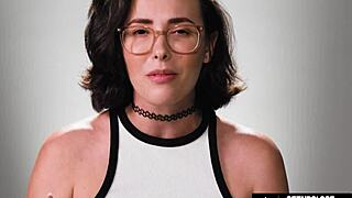 Up Close - How Casey Calvert Moans in Solo Orgasm Scene