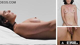 Up Close - How Casey Calvert Moans in Solo Orgasm Scene