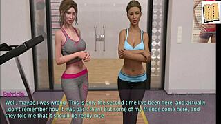 wife and mother-in-law play an erotic game together