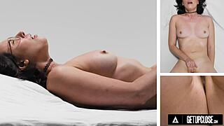 Up Close - How Casey Calvert Moans in Solo Orgasm Scene