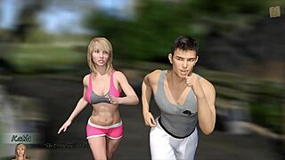 Big city pleasures katia john stares at blonde boobs