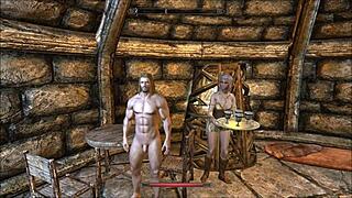 Blonde Ella in Wild Titty Fuck Comedy with Norbe