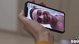 Sexy courier girl GETS POWERFUL ORGASM