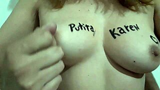 amateurs touch the nipples and tits in this casual scene
