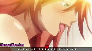 anime slut gets fucked in parents bed