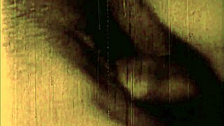 In vintage halloween times, retro gay men celebrate with antique costumes