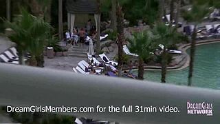 Damn! Penthouse Pet Ashley Roberts Rubs Her Shaved Pussy Wild in My Hotel Room!