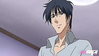 Hot secretary gets some action in this uncut hentai video