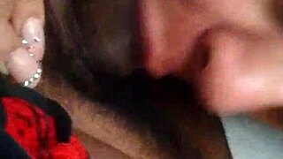 sexy latina milf gives oral to husband's friend