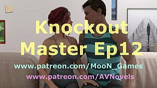 The Master Knocks Out His Submissive with Big Ass Play