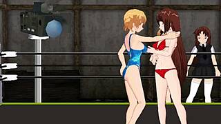 Princess Of The Ring - NINA VS KARIN In Fierce Catfight