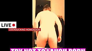 try not to laugh at this silly gay cocksucking
