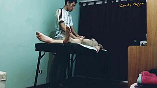 I gave a gay massage with a happy ending, but I messed up the part 1 2 😅