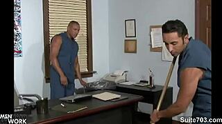 Those gay cleaning guys are fucking hard in the office!