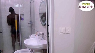 When oga is busy, the horny madam turns to the big cock gateman for intense fucking