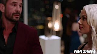 Vixen model Elsa Jean rides hard and unleashes raw desire