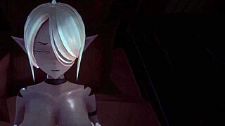 1080p60fps hot anime elf teen gets a gorgeous titjob after sitting on our face with her delicious and petite pussy in my sexiest gameplay moments on monster girl island