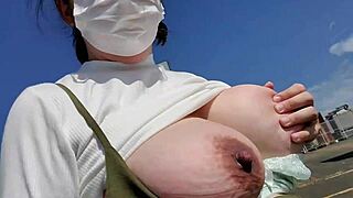 wow, frustrated married asian woman masturbating with legs open in outdoor parking lot full video at xvideos!