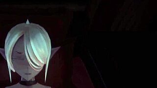 1080p60fps hot anime elf teen gets a gorgeous titjob after sitting on our face with her delicious and petite pussy in my sexiest gameplay moments on monster girl island