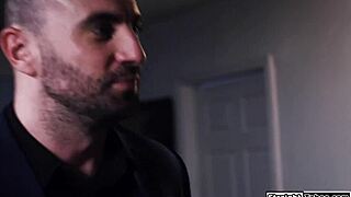 why does this escort bang professor and stepdad in wild 3some?