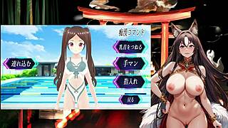night fox kodama's high-speed pako pako train live play, touching naughtily inside the car - clip 2 2