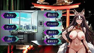 night fox kodama's high-speed pako pako train live play, touching naughtily inside the car - clip 2 2