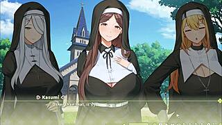 Summer clover harem hentai game ep 2 sexy boss offer a quikie if we are horny