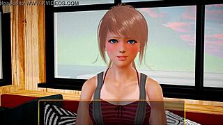 my new family episode with that erotic teen redhead in the game