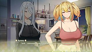 Summer clover harem hentai game ep 2 sexy boss offer a quikie if we are horny