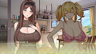 Summer clover harem hentai game ep 2 sexy boss offer a quikie if we are horny