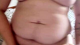 Fat dog relaxes with jerk-off session