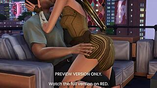 yo, check out peggy's affair 3, this 3d hentai preview is dope!
