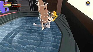 hey, ready to play? femdom vampire drags you into a whirlpool pov piss game!