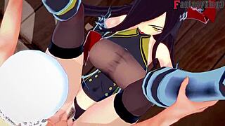friedrich der gro�e engages in sucking and sex in azur lane anime hentai fantasy