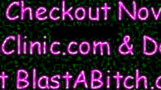 Pregnant nova maverick explores a naughty toy in doctor's office