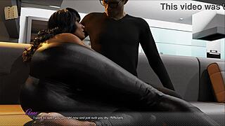 Alternate existence with big tits and monster cock