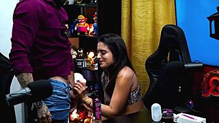 i mean, she pulled out his dick and used the toy to jerk it off so good on the podcast.