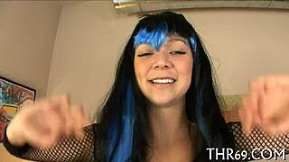 Teen slut gets rough fucking after deepthroat blowjob 😈