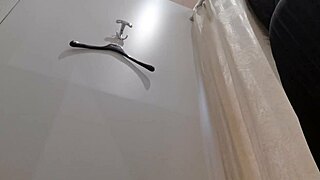 Italian chubby stepmom takes you shopping for leather outfits in public