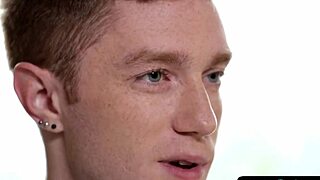 Solo twink wanks his massive cock in a steamy session. Watch him tug and moan hard