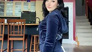 juicy couture tracksuit unboxing try on 😍